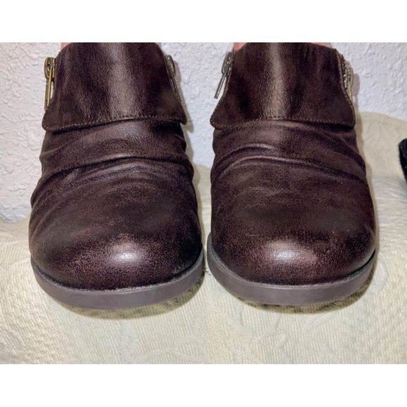 Baretraps Vintage Rosamund Boogie Style Bootie Two Zippers On Each Shoe Size 9 - Picture 3 of 9